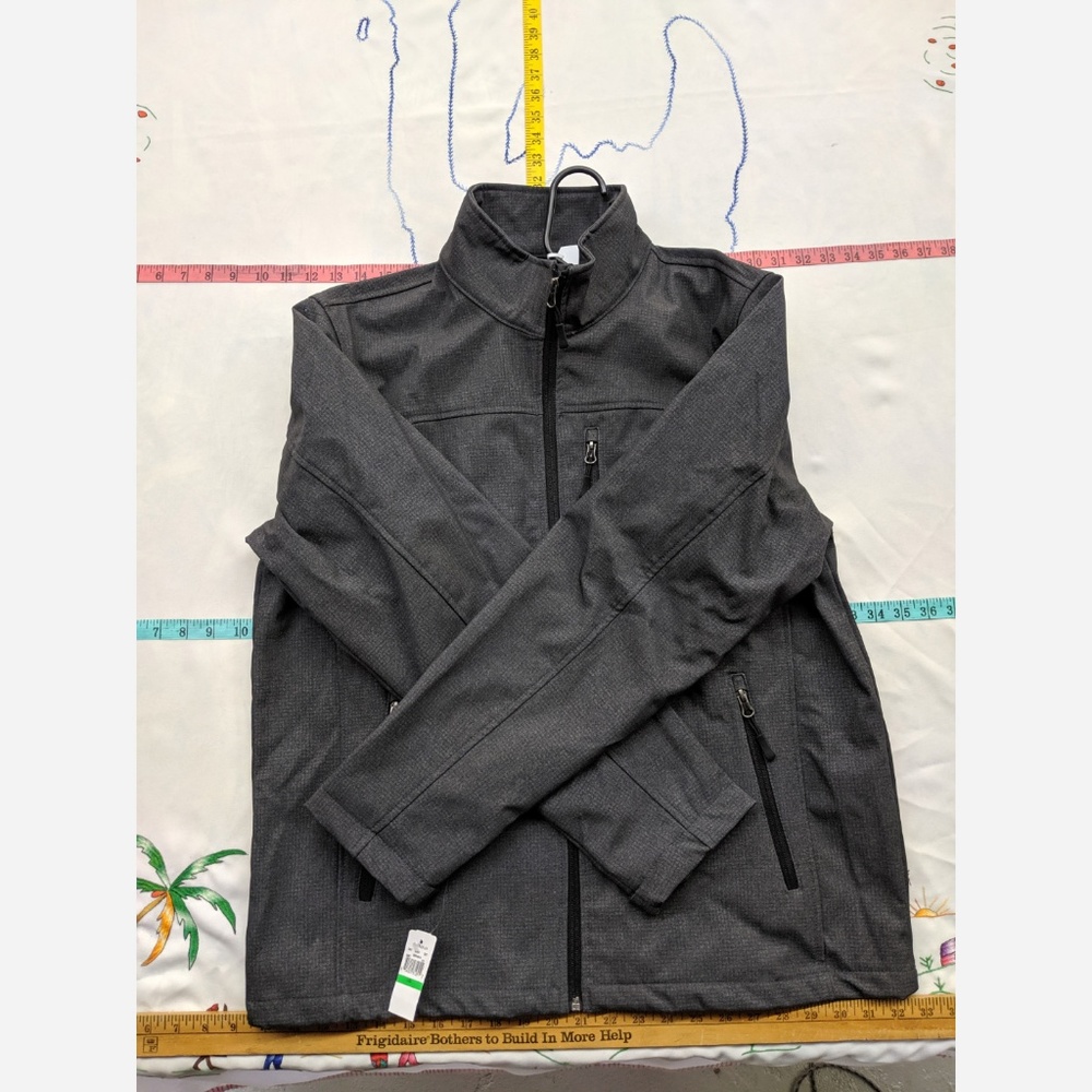 Men's Large Van Heusen Soft Lined Bomber Jacket - Picture 2 of 4